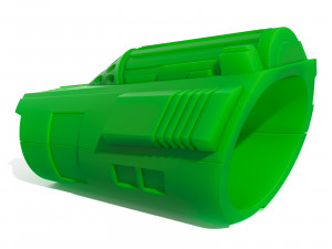 Mandalorian Bracers Left 3D-Druckmodell