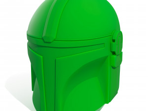 Mandalorian Helmet 3D Print Model