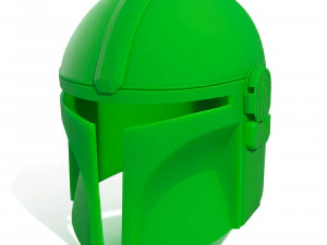 Mandalorian Helmet 3D Print Model
