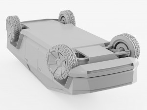 Tesla Cybertruck 3Dプリントモデル