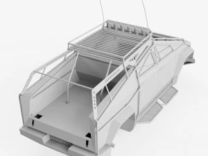 Tesla Cybertruck SUV 3D Print Model