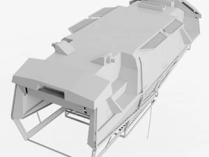 Tesla Cybertruck SUV 3D Print Model
