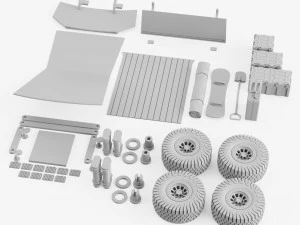 Tesla Cybertruck SUV 3D Print Model