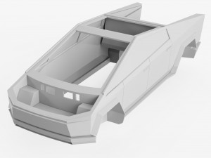 Tesla Cybertruck Cover Model do druku 3D