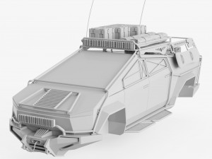 Tesla Cybertruck Cover 3D Print Model