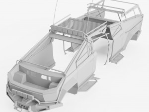 Tesla Cybertruck Cover 3D-Druckmodell