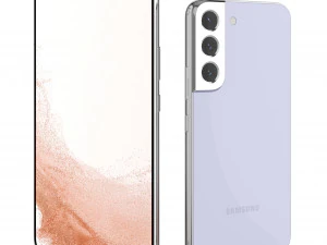 Samsung Galaxy S22 and S22 Plus All Color 3D Model