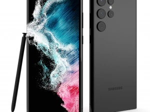 Samsung Galaxy S22 Plus and S22 Ultra All Color 3D Model