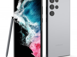 Samsung Galaxy S22 Plus and S22 Ultra All Color Model 3D