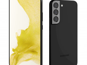 Samsung Galaxy S22 Plus and S22 Ultra All Color Model 3D