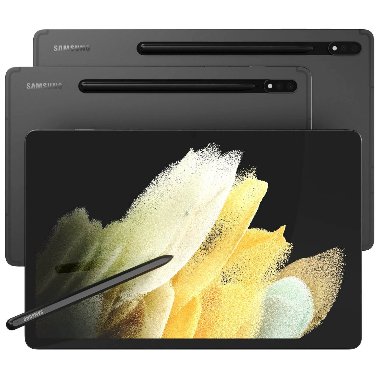 Samsung Galaxy Tab S8 and Plus 3D Model .c4d .max .obj .3ds .fbx .stl .blend
