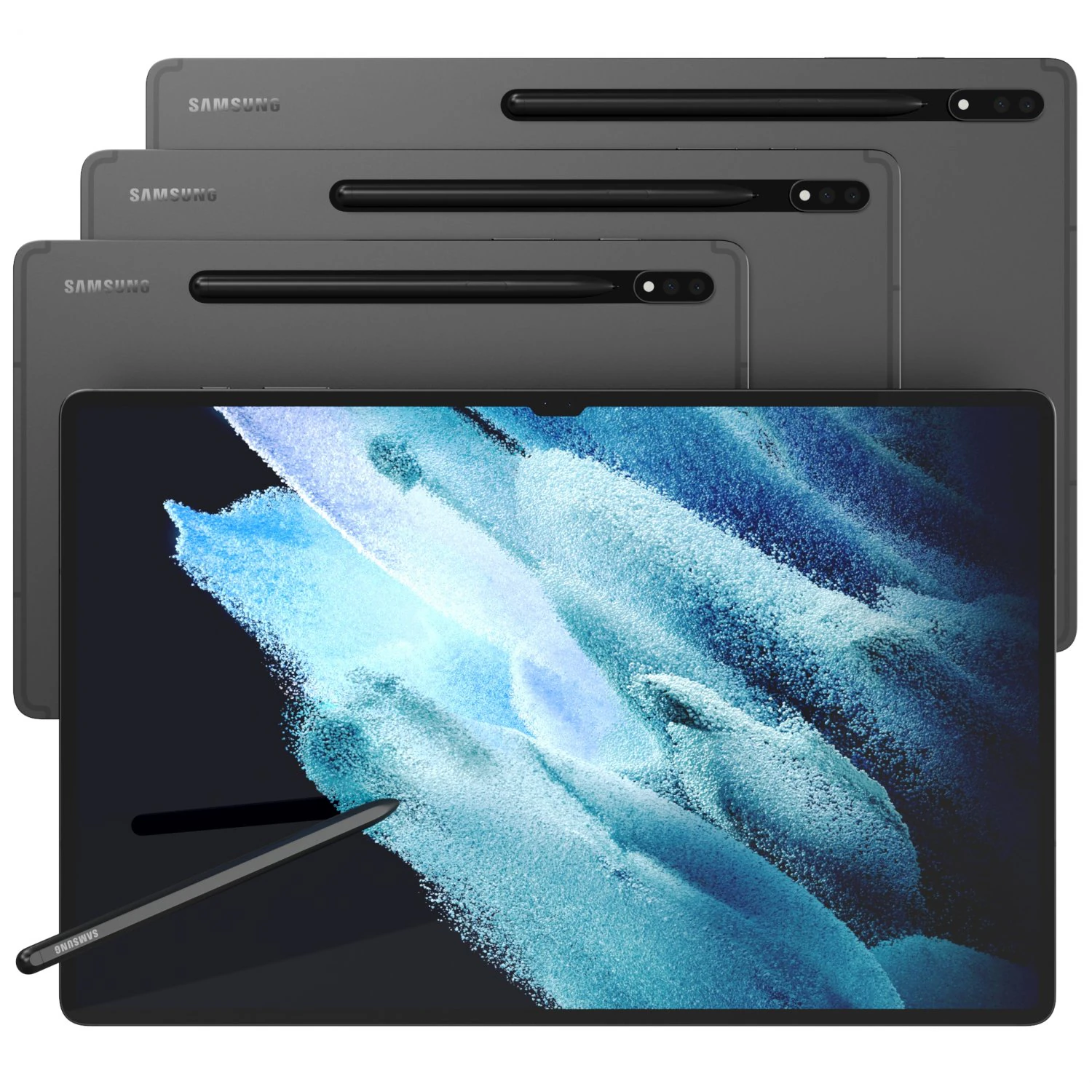 Samsung Galaxy Tab S8 Plus e S8 Ultra Modelo 3D .c4d .max .obj .3ds .fbx .stl .blend 