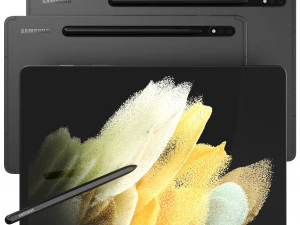 Samsung Galaxy Tab S8 Plus e S8 Ultra Modelo 3D