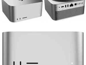 Conjunto completo do Mac Studio Modelo 3D