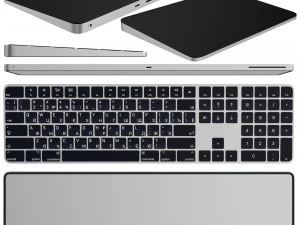 Conjunto completo do Mac Studio Modelo 3D