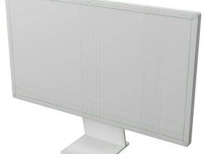 Wyświetlacz Mac Studio Model 3D