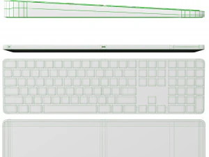 Magic Keyboard 3D Model