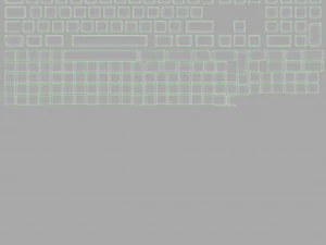 Magic Keyboard 3D Model