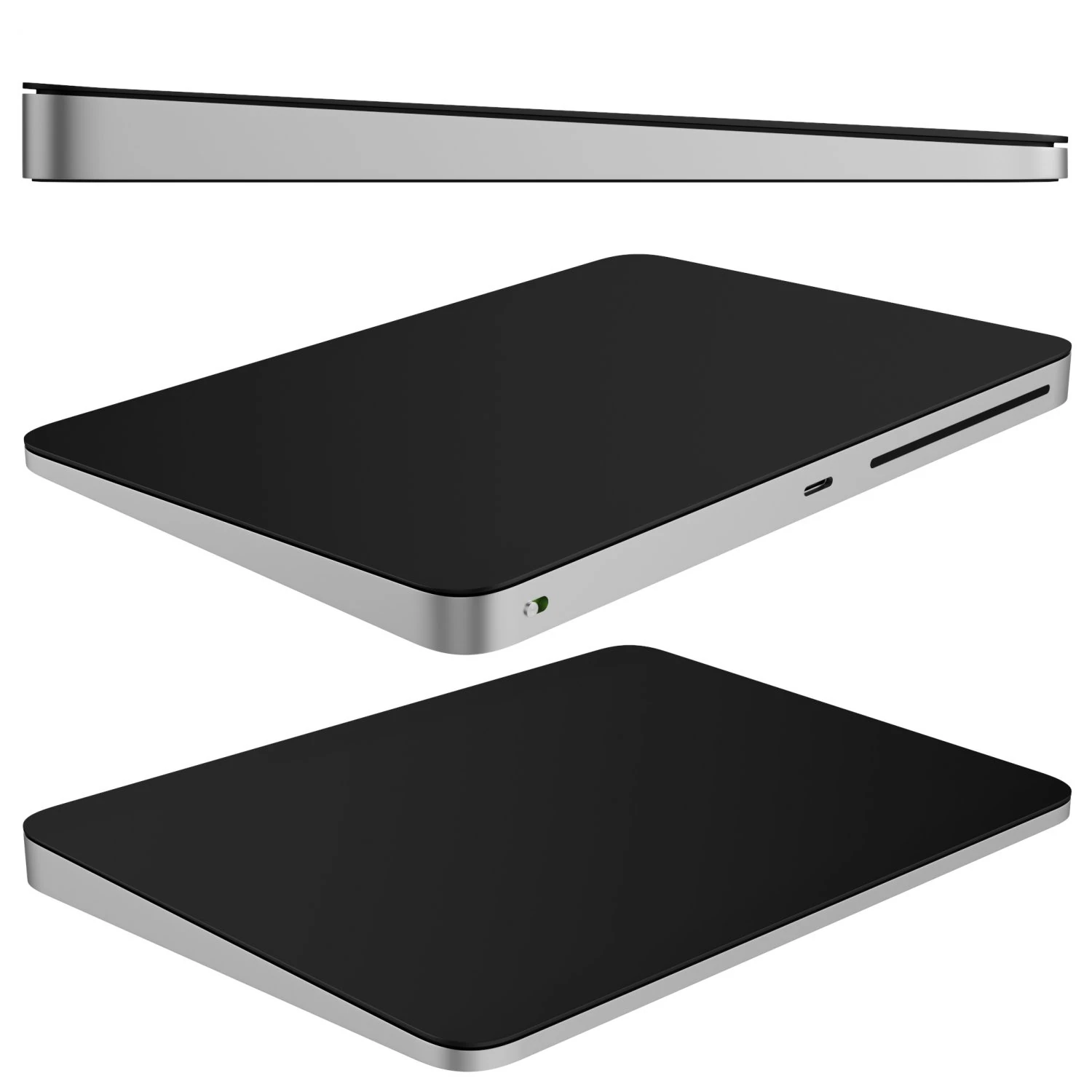 Magic Trackpad 3D Model .c4d .max .obj .3ds .fbx .stl .blend 
