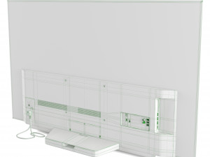 LG OLED65C1RLA Modelo 3D