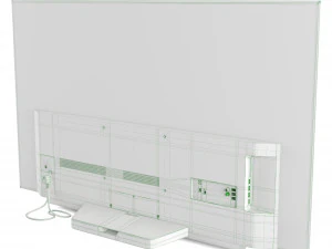 LG OLED65C1RLA 3D Model