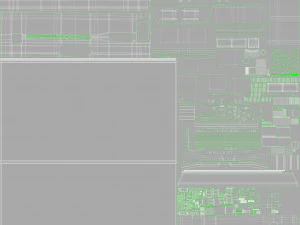 LG OLED65C1RLA 3D Model