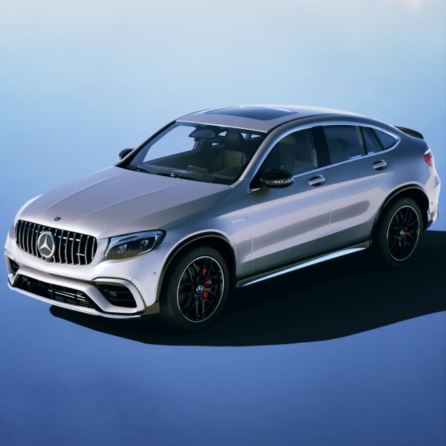 Mercedes Benz GLE63 S 2018 Model 3D .c4d .max .obj .3ds .fbx .stl .blend 
