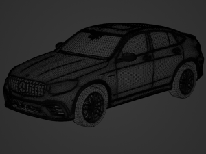 Mercedes Benz GLE63 S 2018 Model 3D