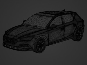 Seat Leon FR 2020 3D Model