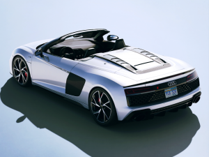 Audi R8 Spyder Plus 2021 3D 模型