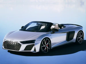 Audi R8 Spyder Plus 2021 3D Model