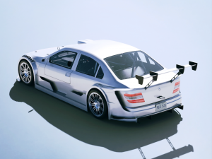 Mercedes-Benz C-class Touring Race 2018 3D Модель
