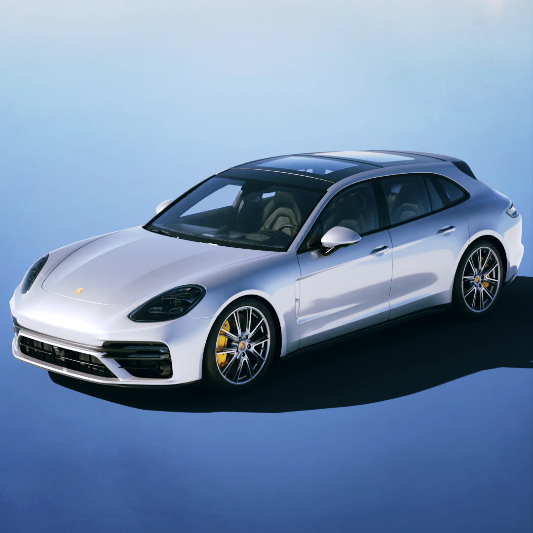 Porsche Panamera Turbo S Sport Turismo 2021 3D Model .c4d .max .obj .3ds .fbx .stl .blend 
