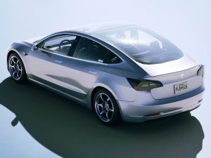 Tesla Model 3 2019 3D Model