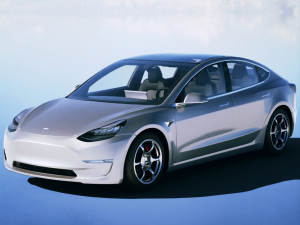Tesla Model 3 2019 3D Model