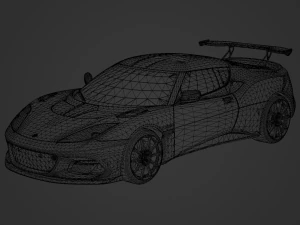 Lotus Evora GT430 2018 3D Model