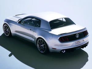 Mustang NotchBack 2017 3D Model