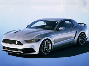 Mustang NotchBack 2017 3D-Modell