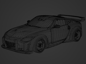 Nissan 400Z Veilside Fortune 2021 Modello 3D