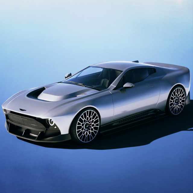 Aston Martin Victor 2020 3D Model .c4d .max .obj .3ds .fbx .stl .blend 