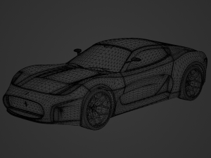 Ferrari F430 Concept 2008 3D Model