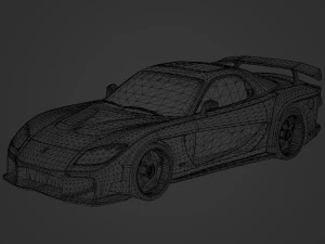 Mazda RX-7 Veilside Fortune 1997 Modello 3D
