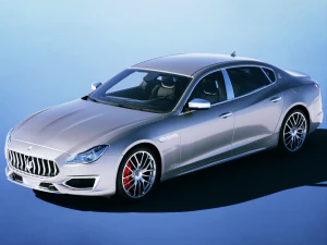 Maserati Quattroporte GTS 2017 3D Model