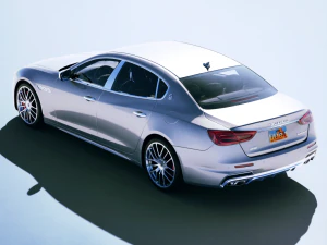 Maserati Quattroporte GTS 2017 3D Model