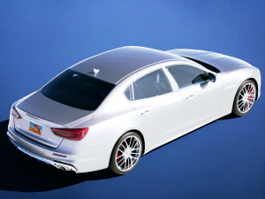 Maserati Quattroporte GTS 2017 3D Model