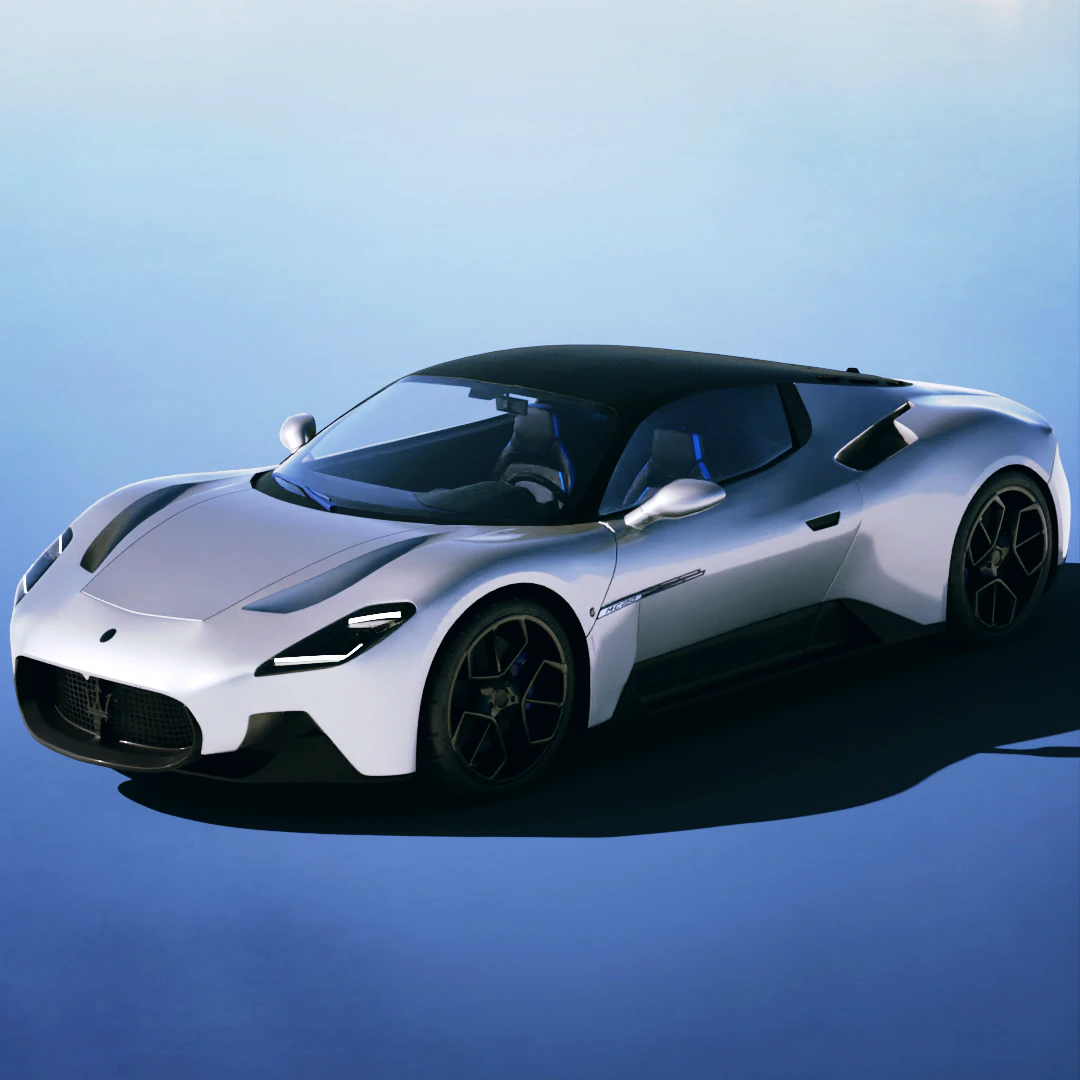 Maserati MC20 2021 3D Model .c4d .max .obj .3ds .fbx .stl .blend 