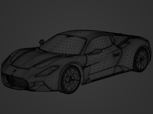 Maserati MC20 2021 3D Model