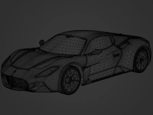 Maserati MC20 2021 3D Model