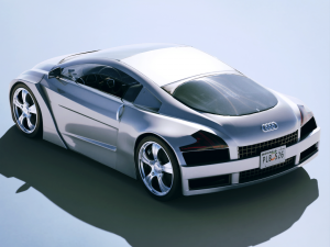 Audi Aquaris Concept 2003 Model 3D