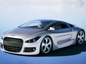 Audi Aquaris Concept 2003 Model 3D